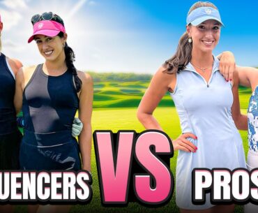 Influencers vs. Golf Professionals | Losers Drink a Gross Concoction! 9-Hole Golf Showdown