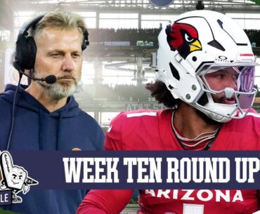 Week 10 NFL Recap: Matt Eberflus, Chicago Bears in crisis while Eagles and Cardinals are cruising