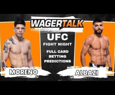 UFC Edmonton Full Card Predictions and Best Bets | Brandon Moreno vs Amir Albazi and More!