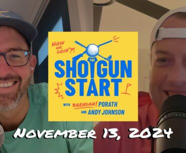 Paul Azinger is back!, Maverick McNealy rescues the mules, and Bears cataclysm | The Shotgun Start