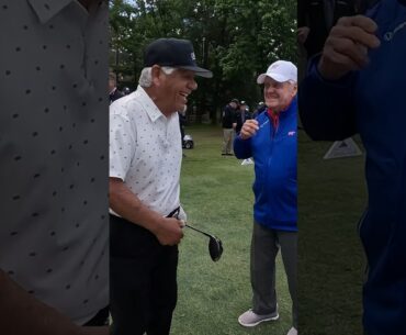 Lee Trevino and Gary Player got jokes 😂