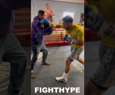 Danny Garcia NEW 160 KO POWER Shot; FIRST LOOK Training for Middleweight DEBUT