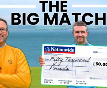 MID HANDICAP GOLFER PLAYS IN THE BIGGEST GOLF MATCH OF HIS LIFE!