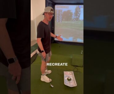 The Indoor Water Golf Shot