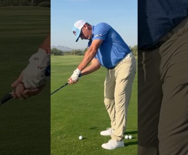 Position Your Arms At Impact Like This! #golfswing