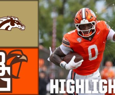 Western Michigan Broncos vs. Bowling Green Falcons | Full Game Highlights | ESPN College Football