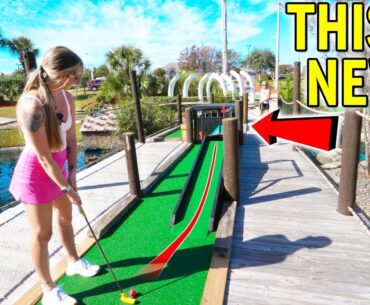 This Mini Golf Course Got a HUGE Upgrade!