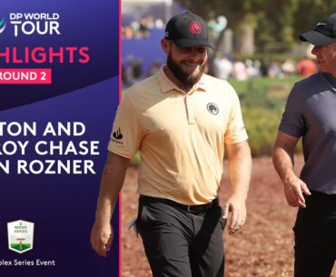 Round 2 Highlights | ft. Hatton, McIlroy, Rozner, Waring | 2024 DP World Tour Championship