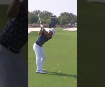 Billy Horschel 150 yard iron shot down the line