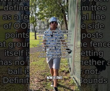 Is This Ball Out Of Bounds? - Golf Rules Explained