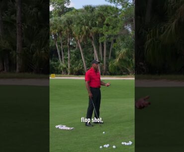 Tiger Woods wears a glove in the bunker, but not chipping...what do you do? #TaylorMade #shorts