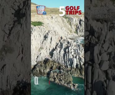5 INCREDIBLE GOLF TRIPS YOU NEED TO TAKE! #golf #travel #mexico #grandhotel #arcadiabluffs #trips