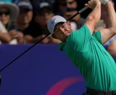 Rory McIlroy edges closed to sixth Dubai title as he matches Tyrrell Hatton on first round