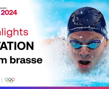 JO PARIS 2024 - Quand Marchand titille le record du monde du 200m brasse avant de se calmer