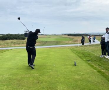 Andrew Putnam Golf Swing Driver Slow Motion Down the Line