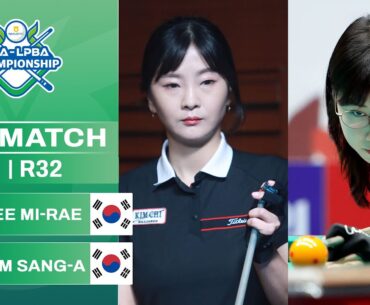 FULL MATCH: Sang-a KIM vs Mi-rae LEE | LPBA R32 | NH NonghyupCard Championship 24-25