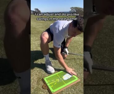 #36 Golf Training Mat for Swing Detection