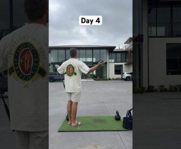 I thought it’d be cool to make it in flip flops #golf