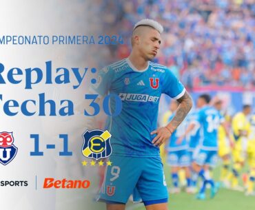 TNT Sports Replay | Universidad de Chile 1 - 1 Everton | Fecha 30