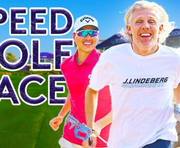 CRAZY Three-Hole Speed Race | Jimmy Bullard & Min Woo vs. Tubes & Hidalgo @GOLFLIFECREW