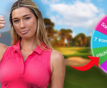 MODEL GOLF GIRL VIRAL CLUB RANDOMIZER CHALLENGE | Kayla Jones