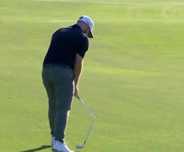 Tyrrell Hatton snaps club in half as Sky Sports commentator goes in on angry golfer