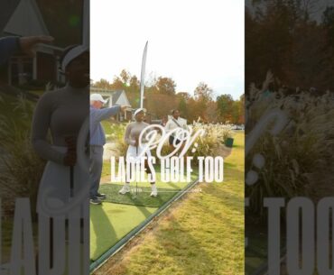 Ladies Golf Too ⛳️ Richmond, VA Highlands Golf Club #richmondva #jamiabrooks #shorts #golf #golfclub