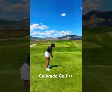 Just a gal who travels the world and plays some golf 🤩 #golf #golfer #golfgirls #golfswing #golfer