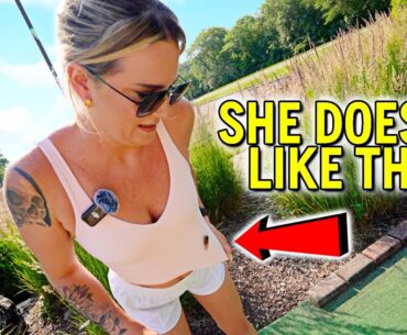 Elisha Was Traumatized By This Mini Golf Course