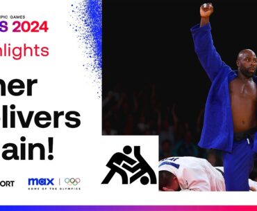 Teddy Riner INSPIRES France to Judo Mixed Team Gold Medal 🥇 | #Paris2024 #Olympics