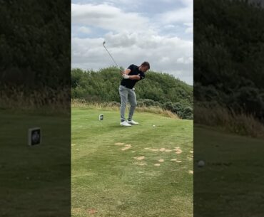 Eliot Baker Minchinhampton course record holder 64. Open qualifying 2024.