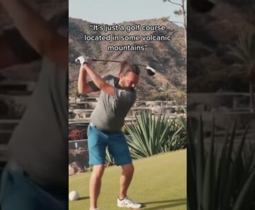 Volcanic Golf Course 🤯