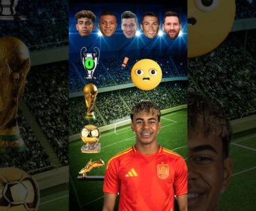 Yamal, Mbappe, Lewandowski, Ronaldo, Messi  🥵🆚️🫣