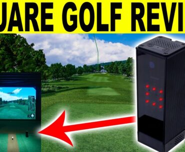 Square Golf Launch Monitor Review: Unboxing & First Impressions! (Golf Simulator)