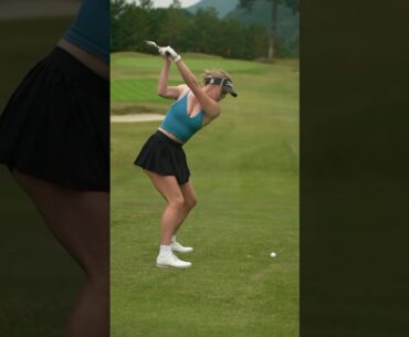 8 iron golf swing slow mo