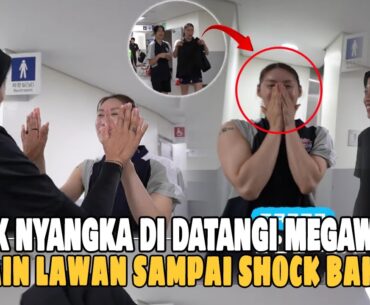 SAMPAI TERHARU DIDATANGI MEGAWATI, Para Pemain Lawan Histeris Bahagia Berjumpa Megawati?!