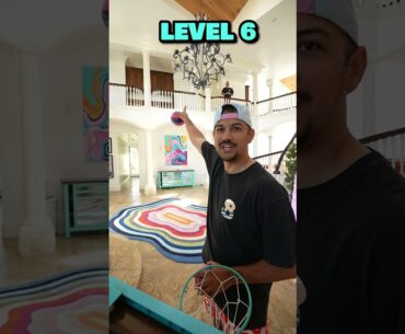 Level 1 to 10 Mini Hoop Trickshots
