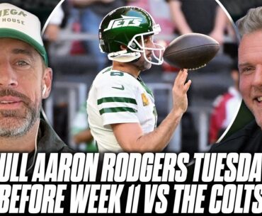 Aaron Rodgers Tuesday On The Pat McAfee Show | November 12th, 2024