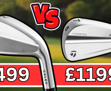 CALEY IRON vs TAYLORMADE P790 IRON - Best Direct To Consumer Golf Clubs?