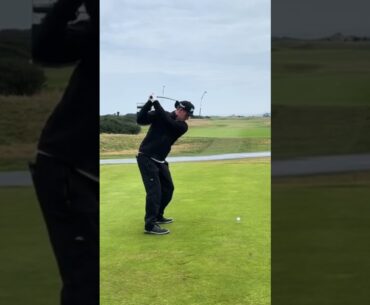 Andrew Putnam Golf Swing Driver Slow Motion Down the Line