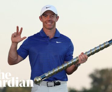 Rory McIlroy 'emotional' after claiming DP World Championship and sixth Race to Dubai