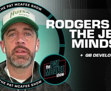 Aaron Rodgers on the Jets' current mindset, Caleb Williams, Cowboys & MORE! | The Pat McAfee Show