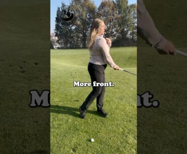 Perfect Your Chip Shots with This Simple Follow-Through Tip #improveyourgolf #golf #golftechnique