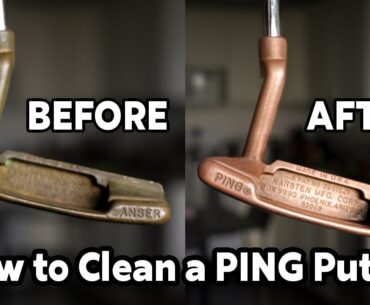 The BEST Way to Clean an Old PING Putter!