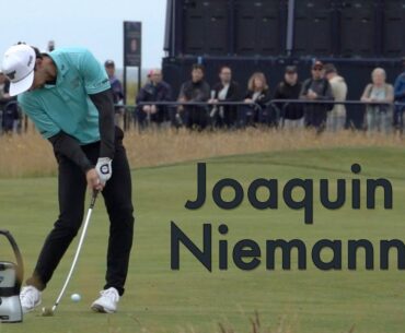 Joaquin Niemann Slow Motion Golf Swing (Short Iron)