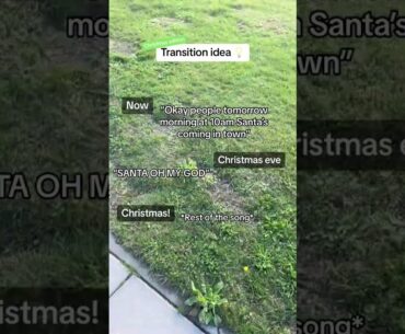 TRANSITION IDEAS 💡🌲 (CHRISTMAS EDITION 🌲☃️) #christmas #transition #girls