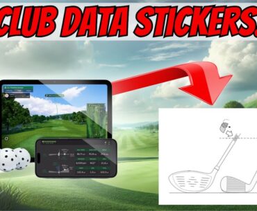 How To Apply Club Stickers To Square Golf Launch Monitor For ACCURATE Club Data!