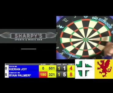 9 Dart Attempt at County darts match