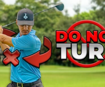 Don't Turn Your Shoulders For A Great Golf Swing