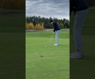 Great drive, approach was tracking, two putt par, coud have been! #golf #shorts #golfshorts